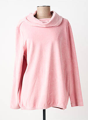 Sweat-shirt stretch manches longues rose CECIL femme