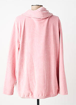 Sweat-shirt stretch manches longues rose CECIL femme