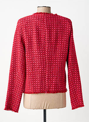 Veste chic poches rouge EVA KAYAN femme