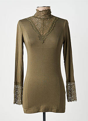 Top manches longues manches longues vert SOYACONCEPT femme