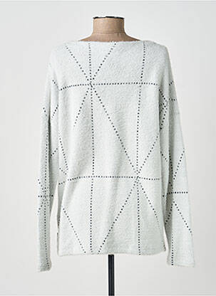 Pull stretch manches longues gris CECIL femme