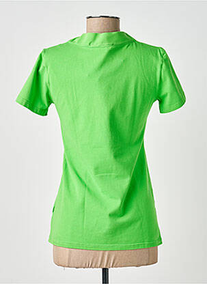 T-shirt col v manches courtes vert COUTURIST femme