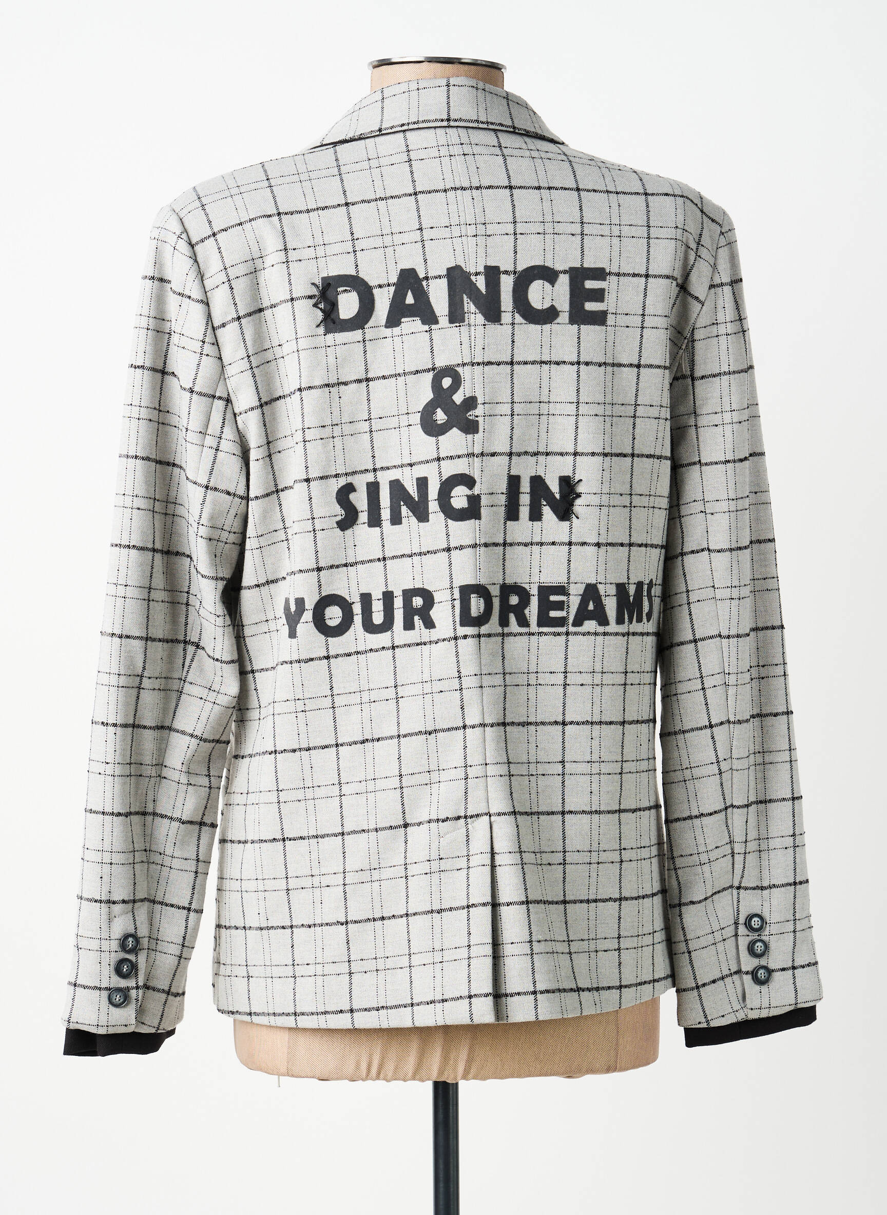 Blazer poches gris ANDAM femme
