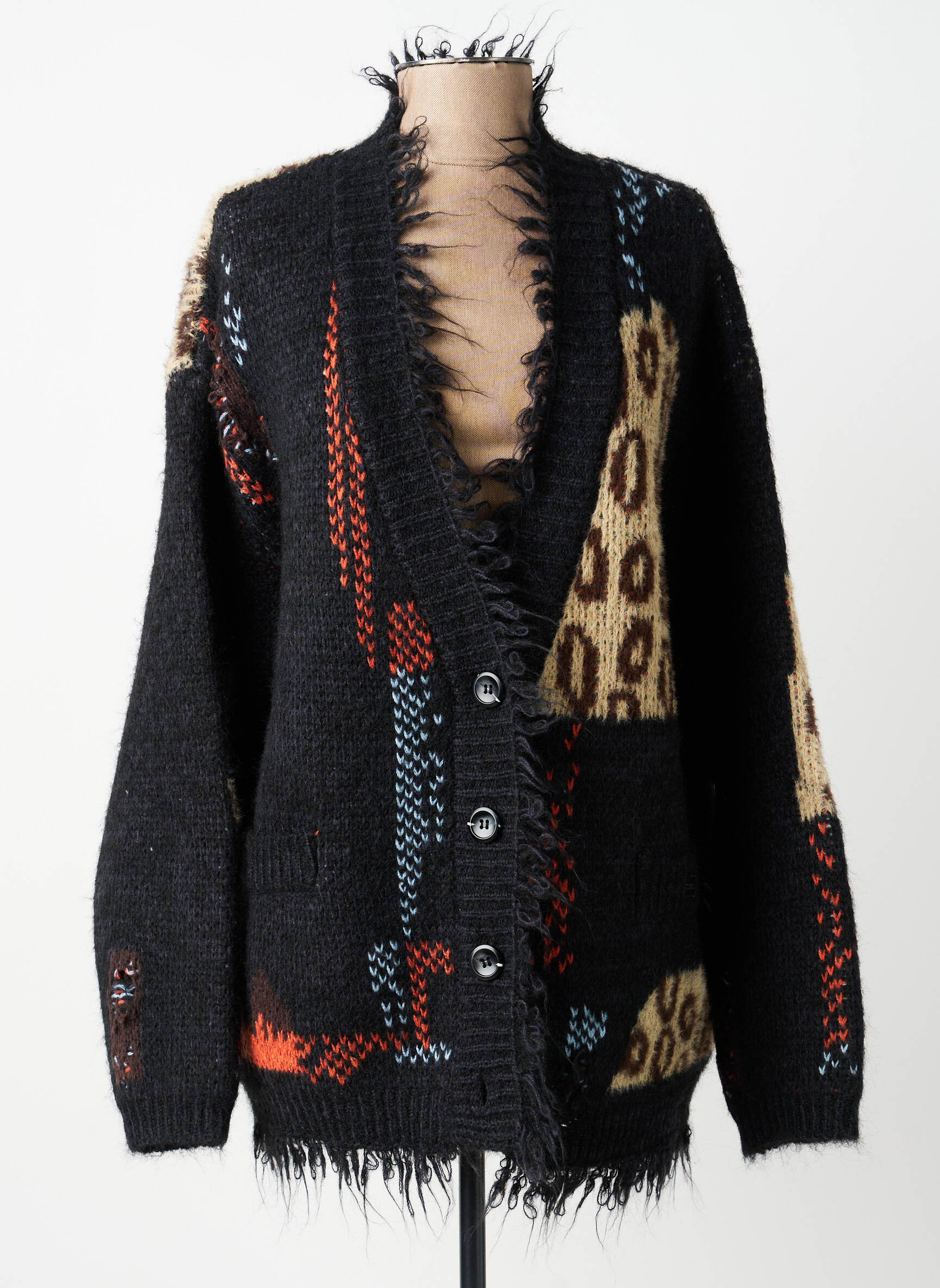 Gilet manches longues resserrée sur le bas noir ZHRILL femme