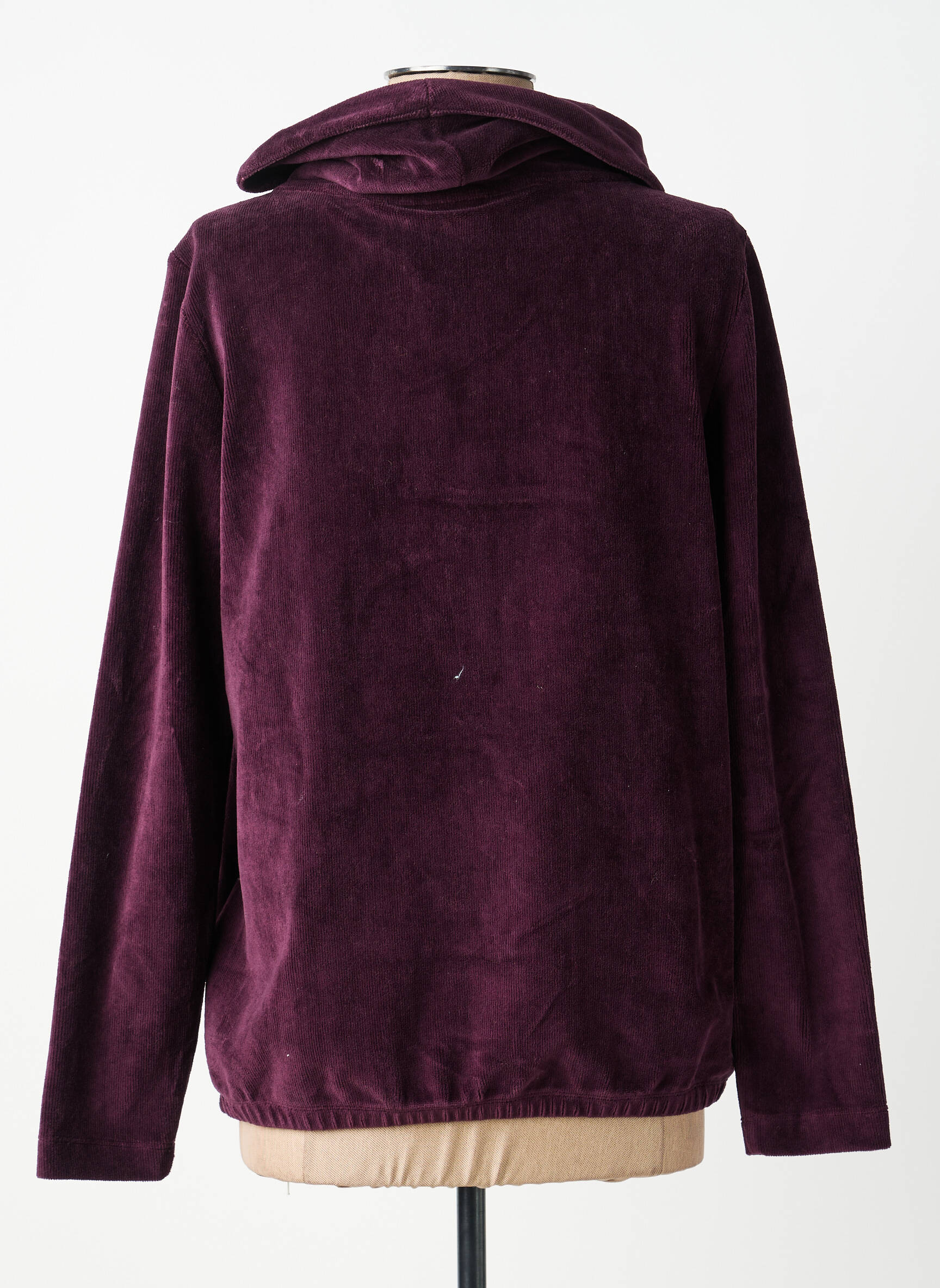 Sweat-shirt stretch manches longues violet CECIL femme