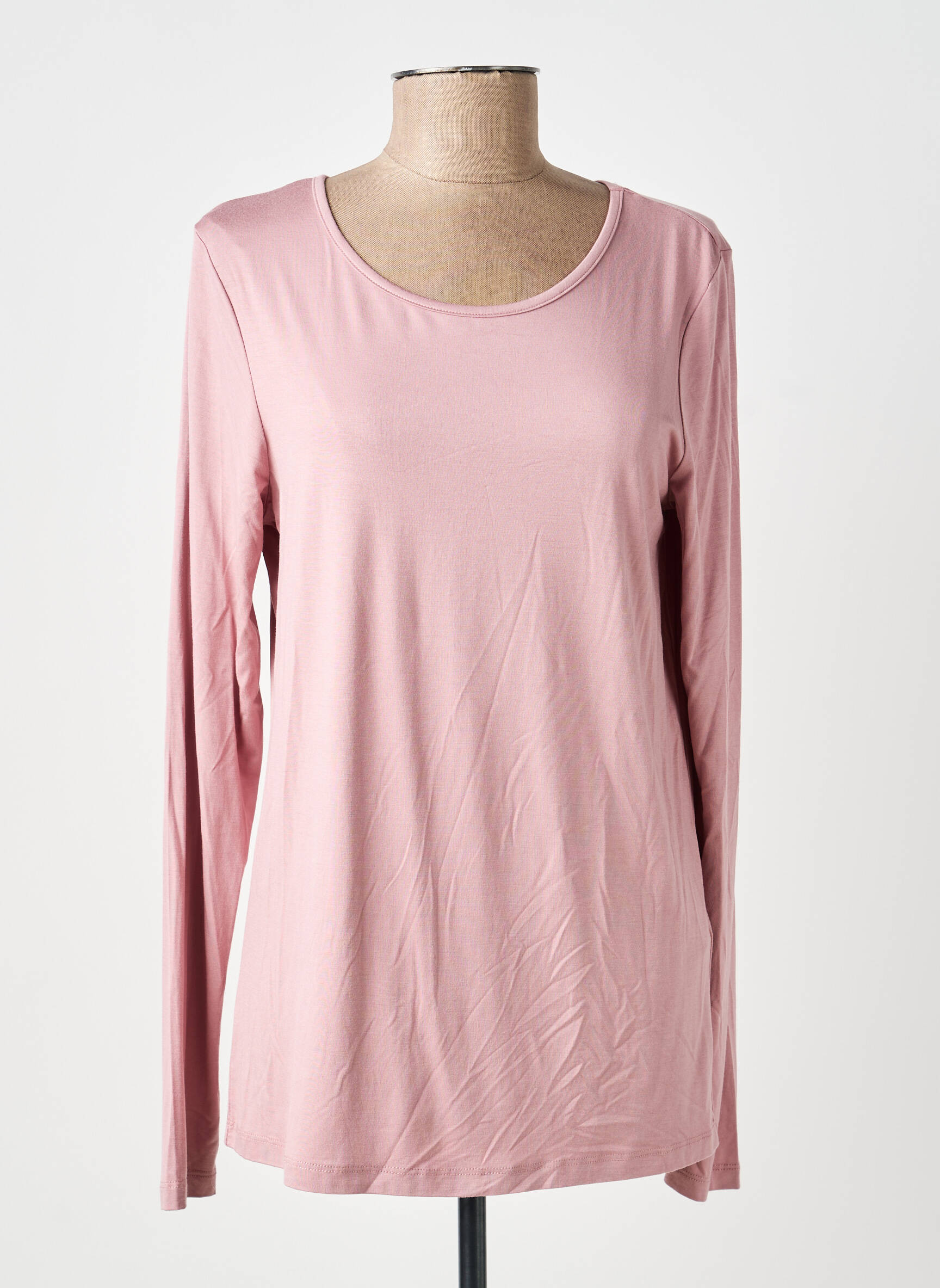 T-shirt manches longues manches longues rose SOYACONCEPT femme