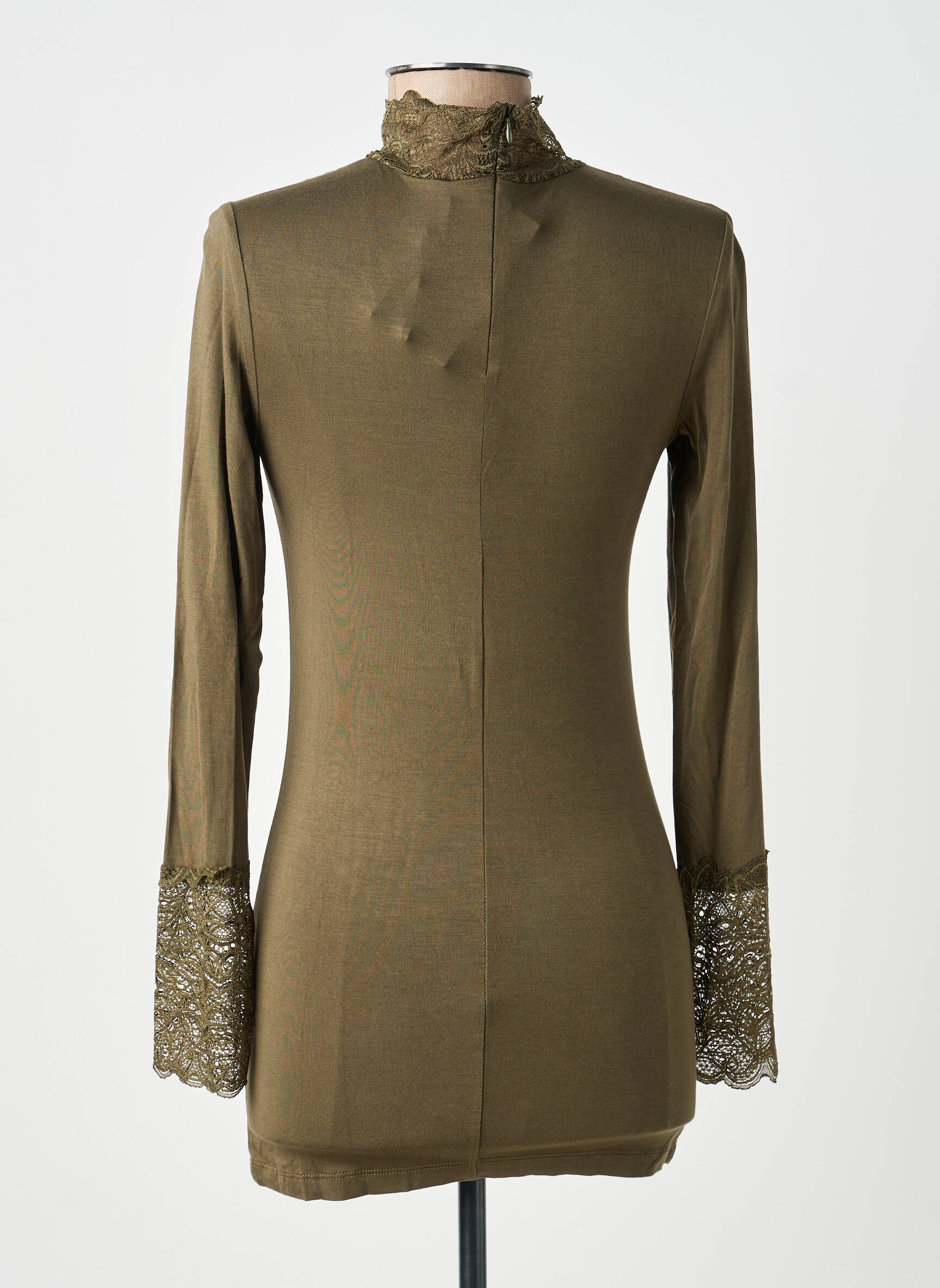Top manches longues manches longues vert SOYACONCEPT femme