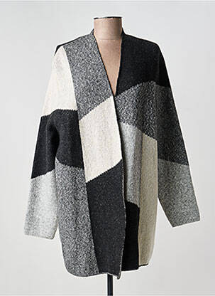 Gilet manches longues stretch gris CECIL femme