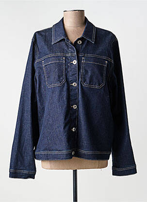 Veste casual poignets boutonnés avec fente bleu CECIL femme