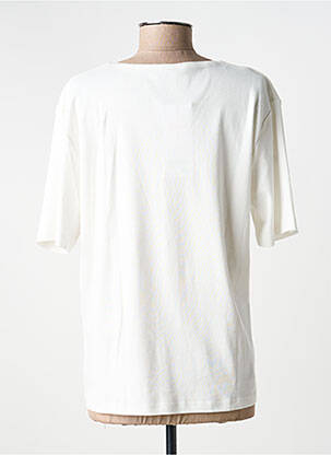 T-shirt imprimé fantaisie manches courtes beige GRIFFON femme
