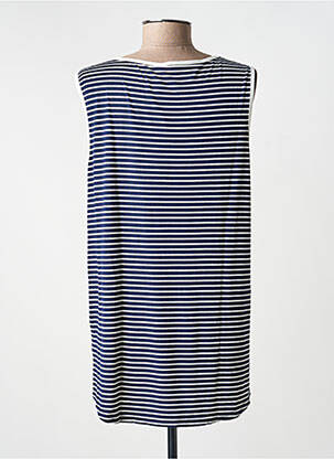 Débardeur col v sans manche bleu SMASH WEAR femme