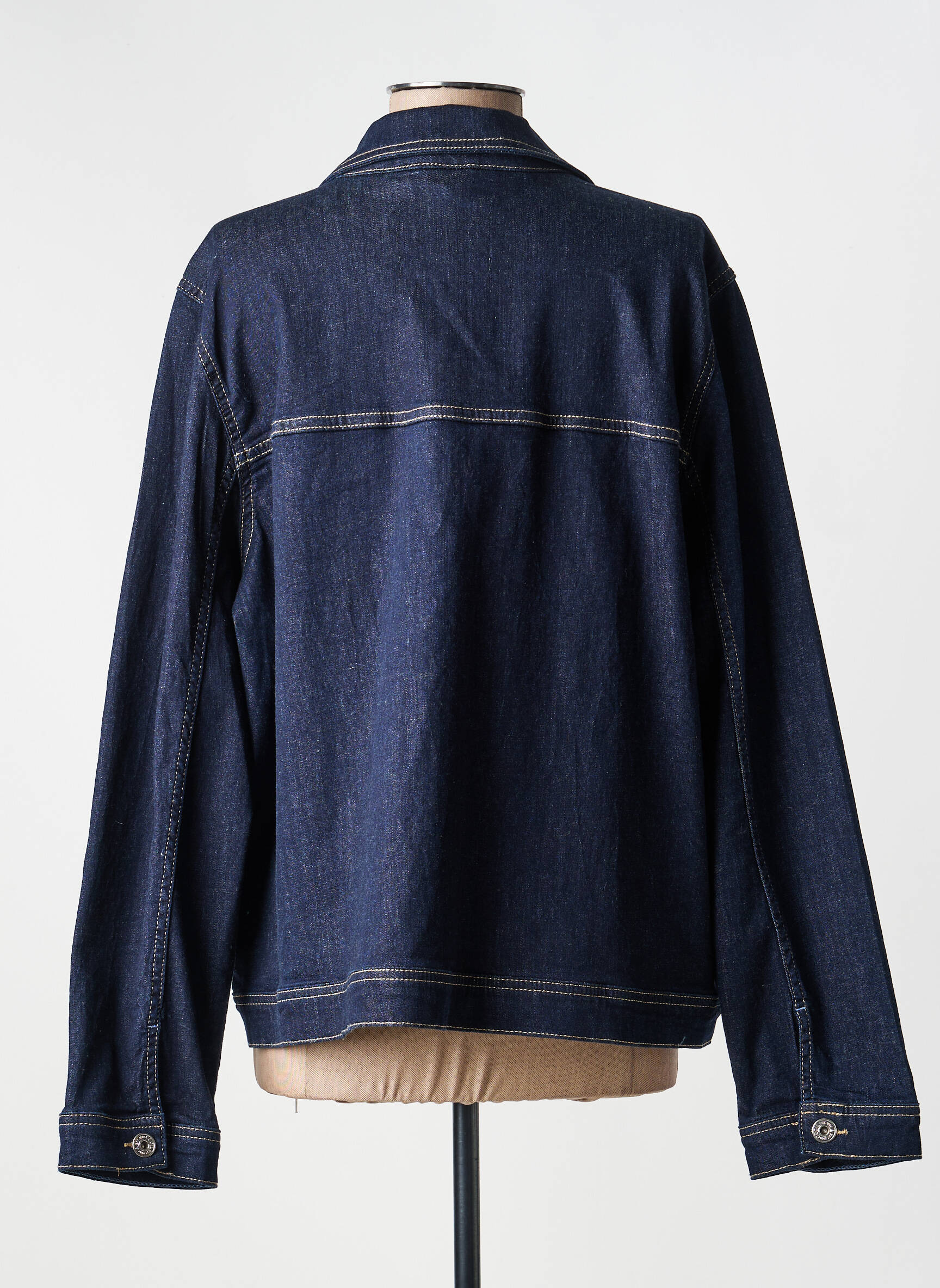 Veste casual poignets boutonnés avec fente bleu CECIL femme
