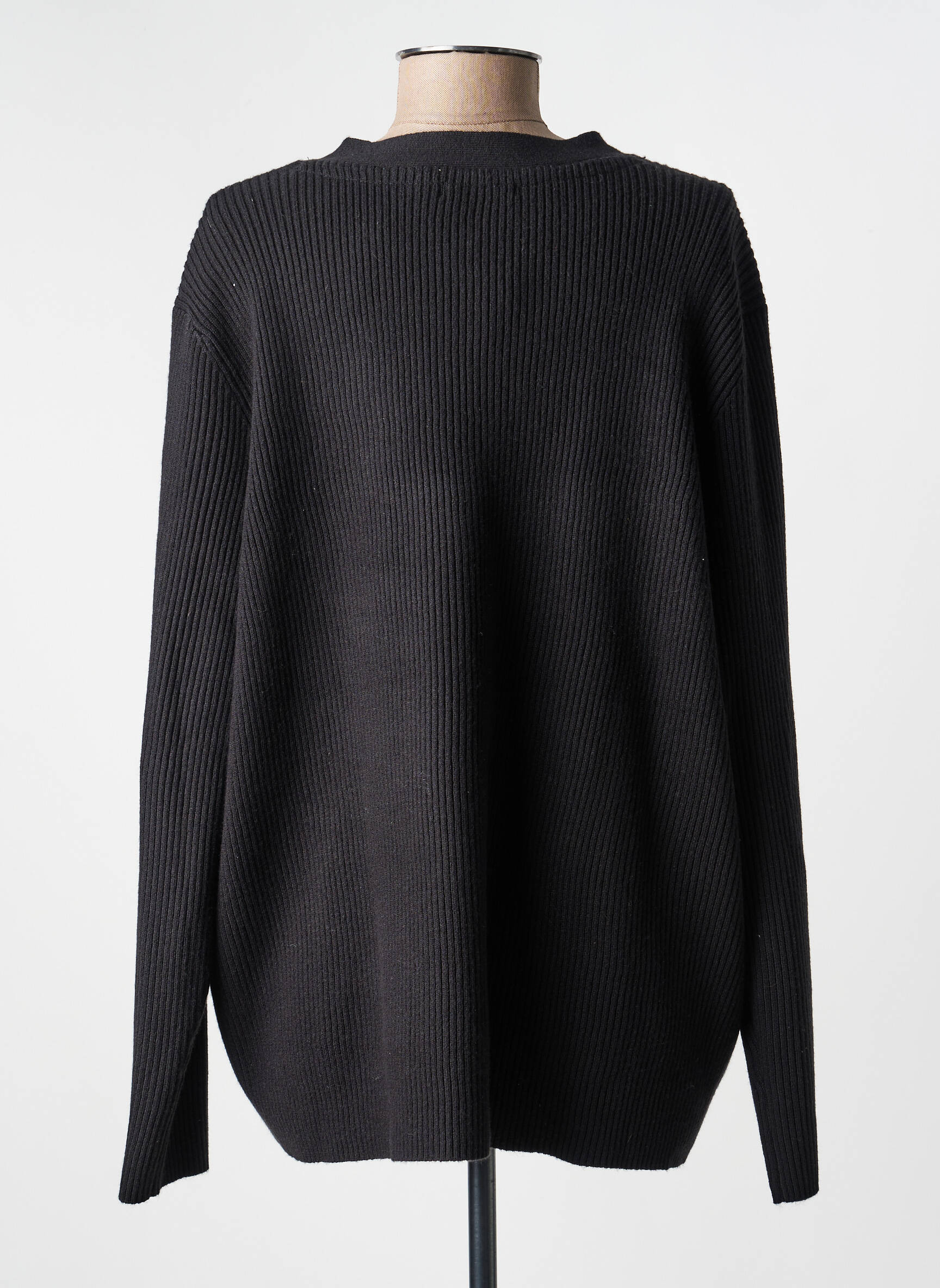 Gilet manches longues stretch noir CECIL femme