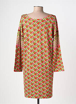 Robe pull stretch manches longues rose JEI'S BY LETIZIA DENARO femme