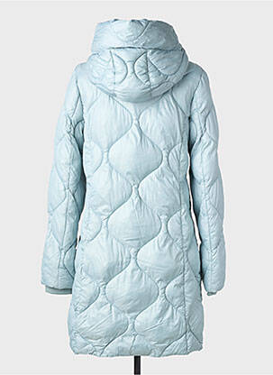 Doudoune manches longues a capuche bleu BEAUMONT femme