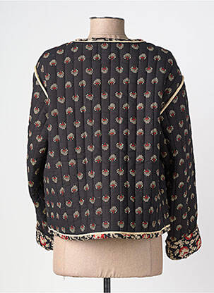 Veste casual col rond noir MKT STUDIO femme