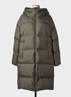 Doudoune manches longues a capuche vert BEAUMONT femme