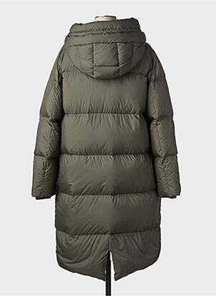 Doudoune manches longues a capuche vert BEAUMONT femme