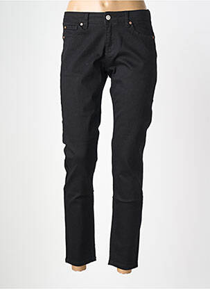 Jeans coupe slim stretch taille normale noir MKT STUDIO femme