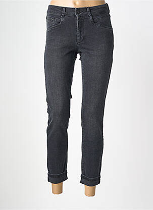 Jeans coupe slim stretch taille normale gris PARA MI femme
