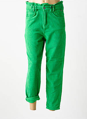 Pantalon slim taille normale taille normale vert FREEMAN T.PORTER femme