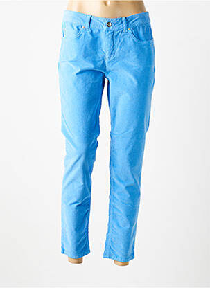 Pantalon slim stretch taille normale bleu OUI femme
