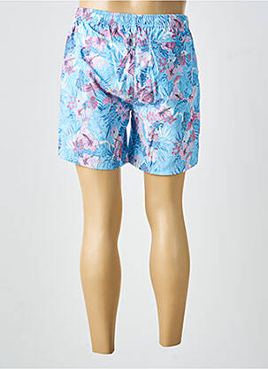 Short de bain tissage popeline bleu FREEMAN T.PORTER homme