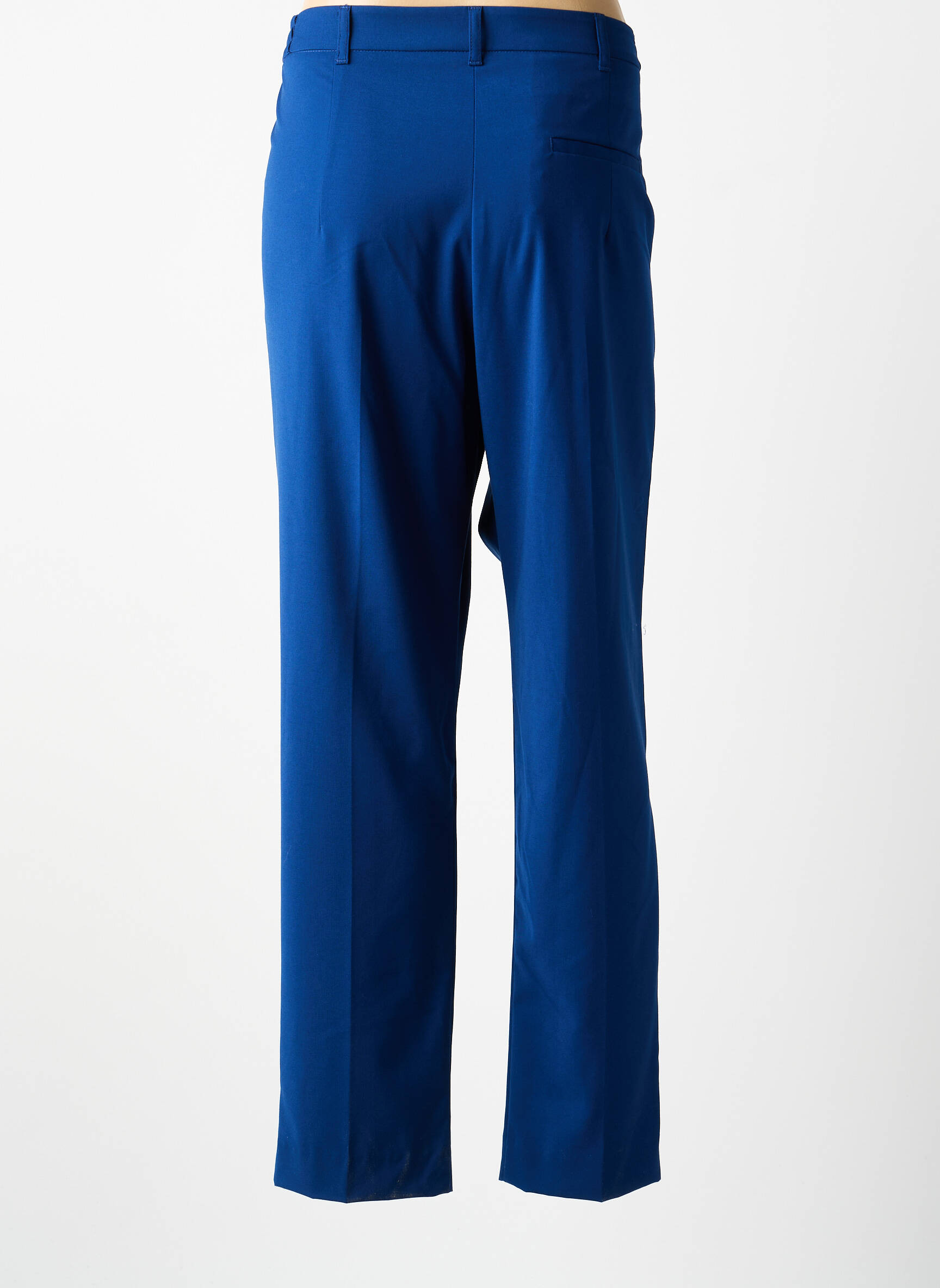 Pantalon droit stretch taille normale bleu IMPERIAL femme