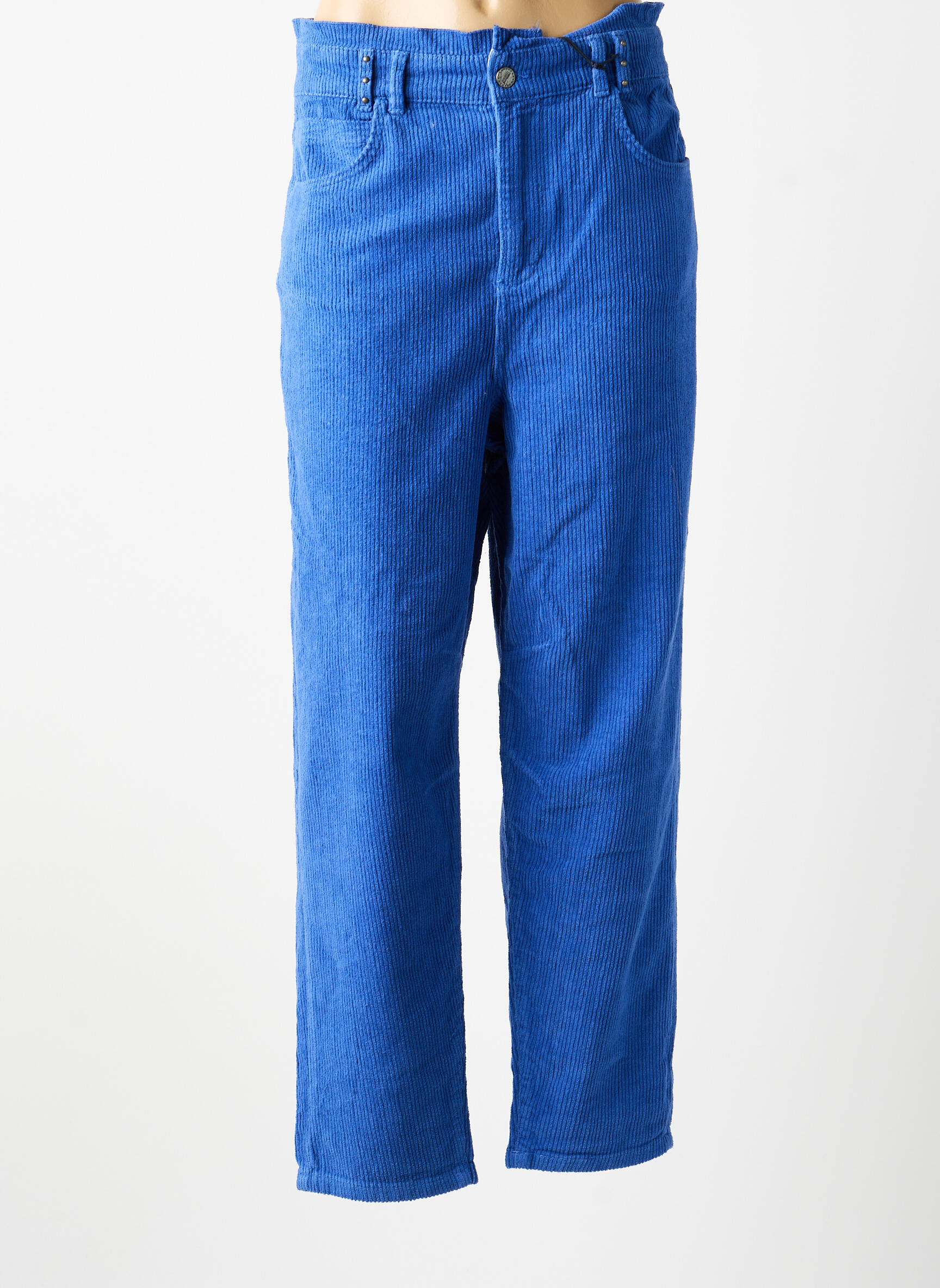 Pantalon slim taille normale taille normale bleu FREEMAN T.PORTER femme