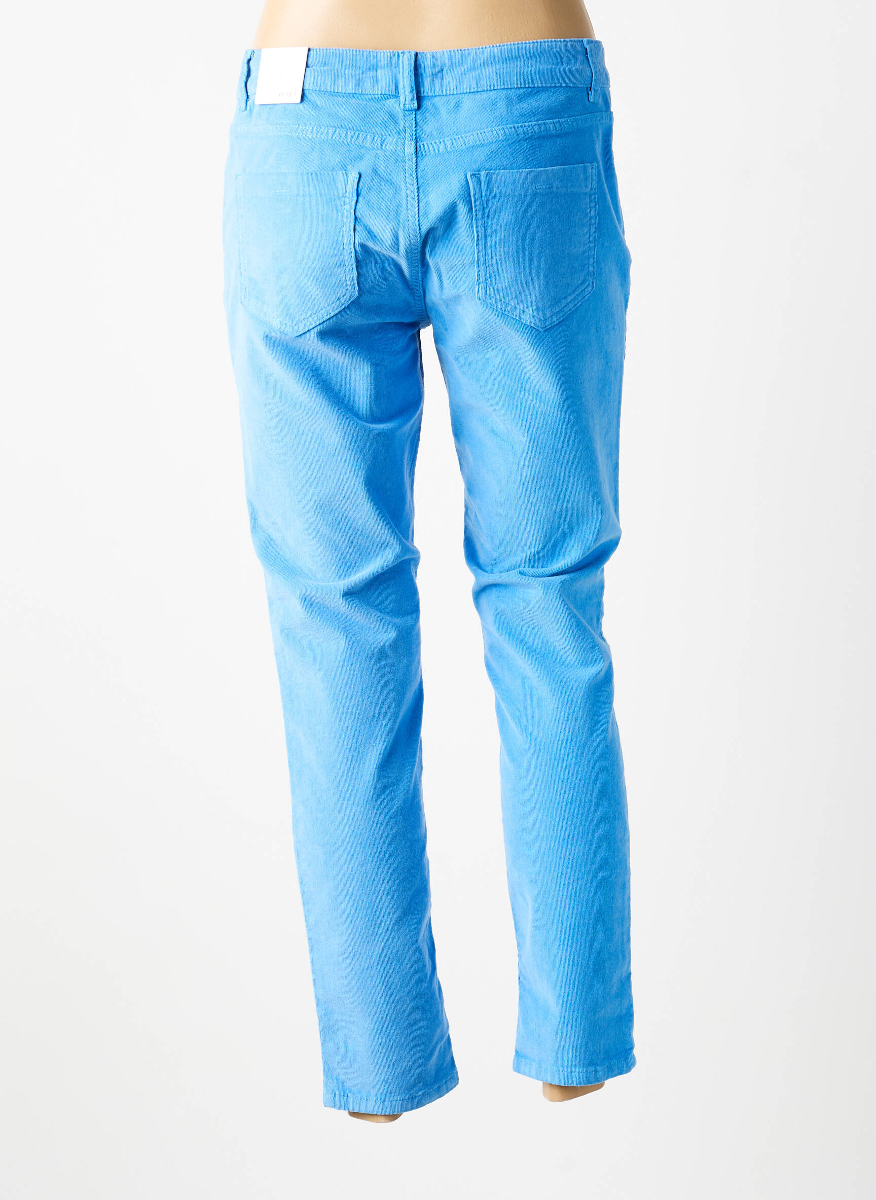 Pantalon slim stretch taille normale bleu OUI femme