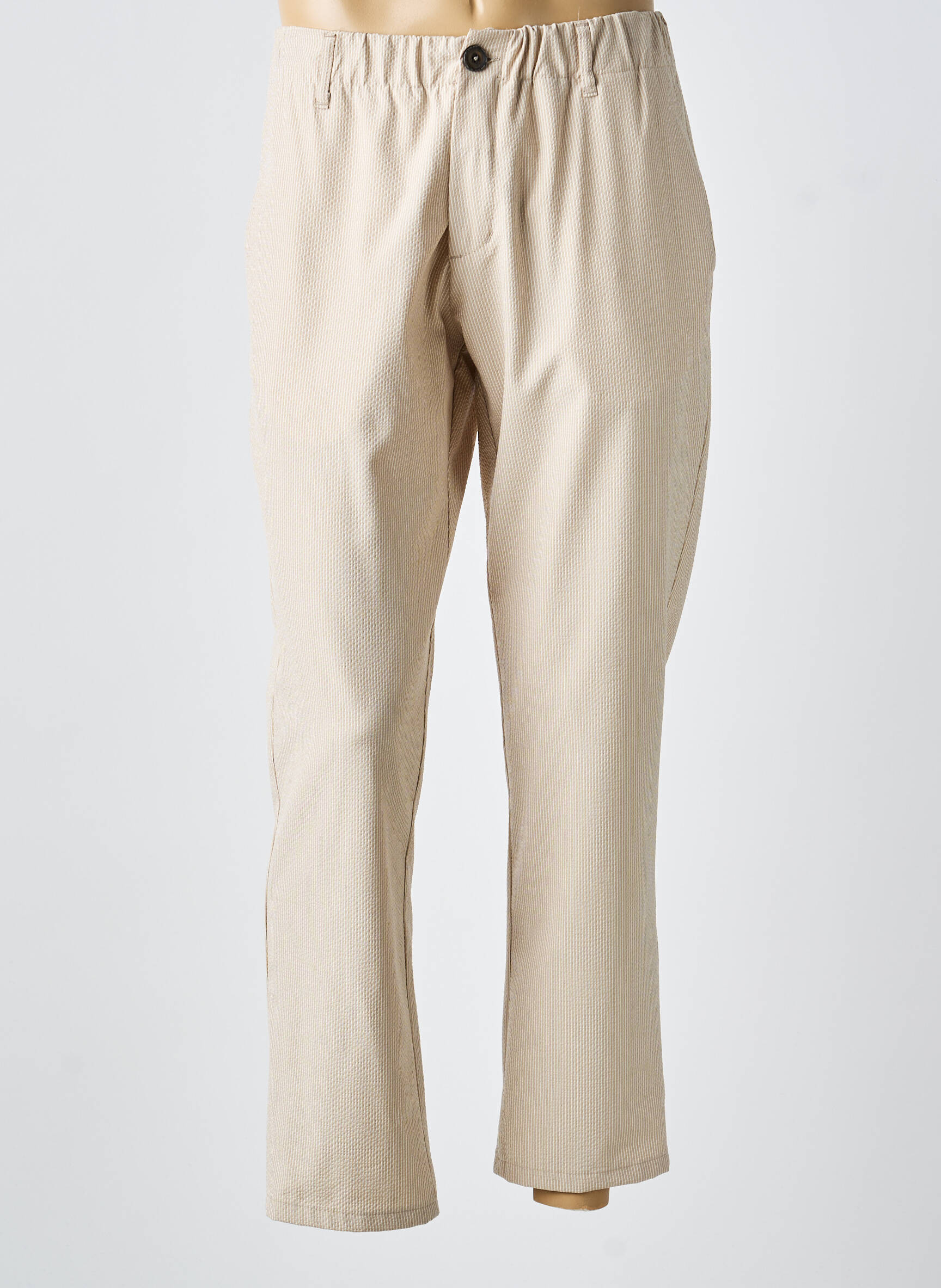 Pantalon chino poches taille normale beige IMPERIAL homme