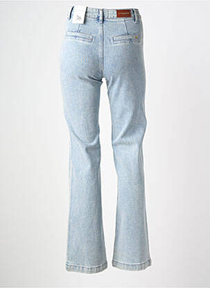 Jean coupe flare stretch taille haute bleu LA PETITE ETOILE femme
