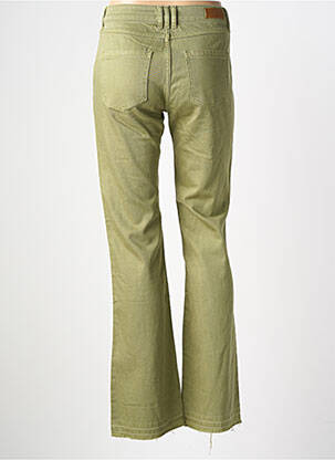 Jean coupe flare stretch taille normale vert NVY femme