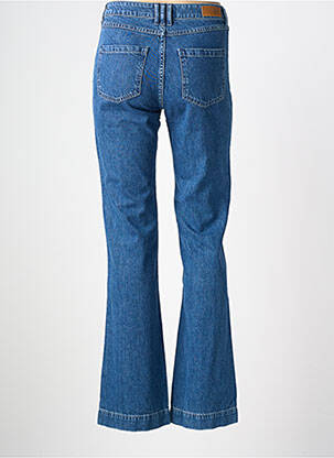 Jean coupe flare stretch taille normale bleu NVY femme