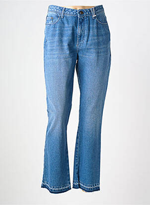 Jean coupe flare stretch taille normale bleu KANOPE femme