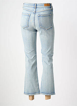Jean coupe flare stretch taille normale bleu NVY femme