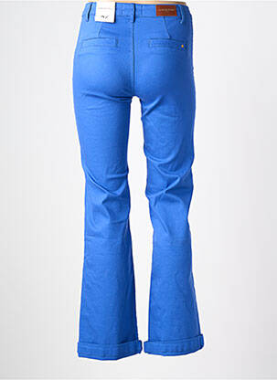 Jean coupe flare stretch taille haute bleu LA PETITE ETOILE femme