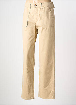 Pantalon flare stretch taille normale beige LA PETITE ETOILE femme