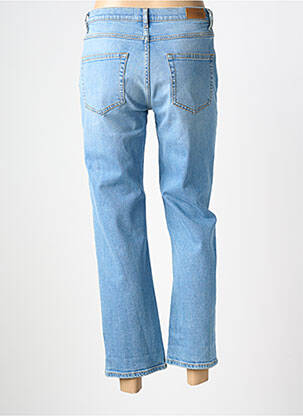 Jeans coupe droite stretch taille normale bleu NVY femme