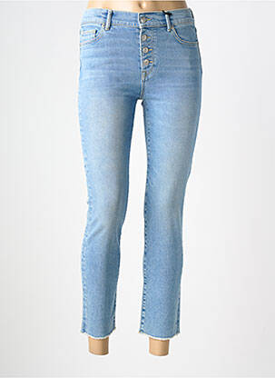 Jeans coupe slim stretch taille normale bleu NVY DENIM femme