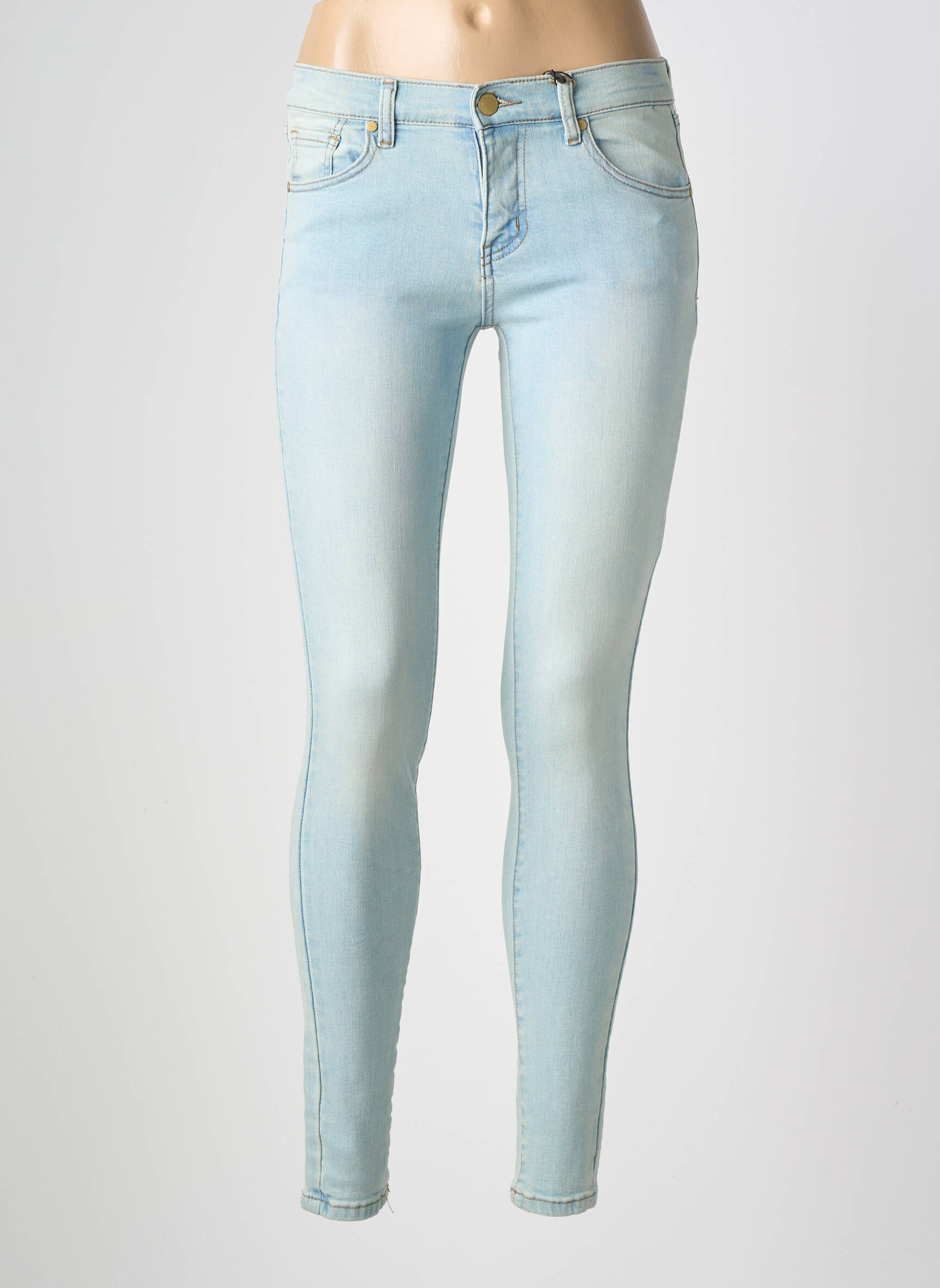 Jeans skinny taille normale taille normale bleu LA PETITE ETOILE femme