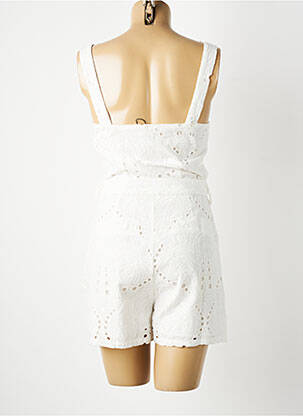 Combishort col carré fines bretelles beige LA PETITE ETOILE femme