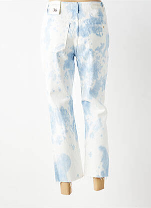 Jeans coupe droite taille haute taille haute bleu LA PETITE ETOILE femme
