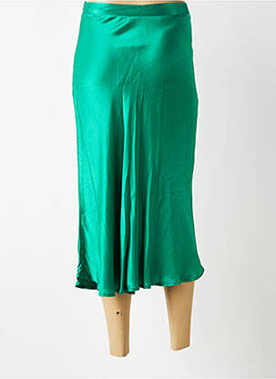 Jupe longue taille haute vert LA PETITE ETOILE femme