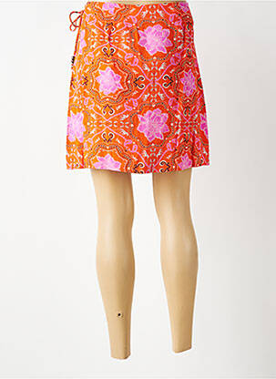Jupe courte orange LA PETITE ETOILE femme