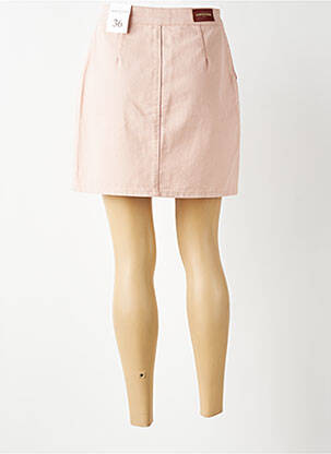Jupe courte taille à pinces rose LA PETITE ETOILE femme