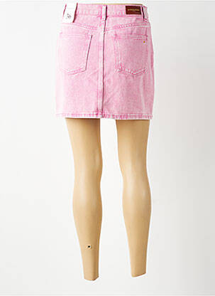 Jupe courte poches rose LA PETITE ETOILE femme