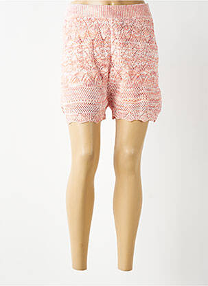 Short taille normale taille normale orange EMILIE.K femme