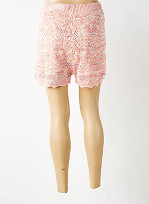 Short taille normale taille normale orange EMILIE.K femme