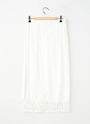 Jupe longue doublure blanc LA PETITE ETOILE femme